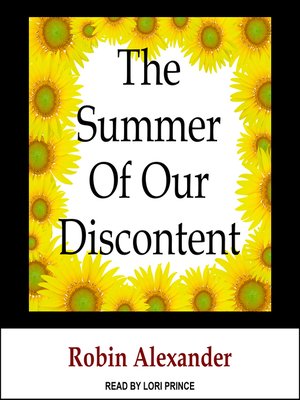cover image of The Summer of Our Discontent